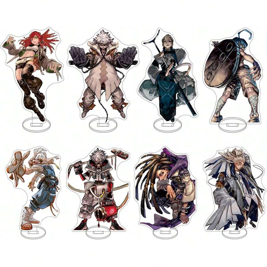 Figura de acrílico de personaje de anime, decoración de escritorio linda y kawaii, figura coleccionable de exhibición estética, accesorio de escritorio para el dormitorio para fans - espectador de pie - Ver 1