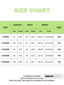 Light Up Dress For Girls Halloween Costume Toddler Fairy Dress & Wings Green Fairy Girls Costume Princess Ball Gown Kids Birthday Party Cosplay Dress Up - 綠 - 查看 9
