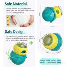 Đồ chơi đựng thức ăn cho thú cưng (1 chiếc), đồ chơi xếp hình bằng nhựa giúp thú cưng tiêu hao năng lượng. - Nhiều màu - Xem 4