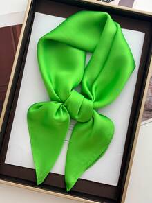 1pc Women's Silk Scarf Shawl Large Square Bandana Beach Towel Headscarf Hair Tie Headwear Clothing Accessories Headband Shawl Bandana Top Headwrap Square Scarf Bandana - Multicolor - View 6