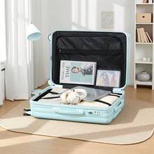 20/24/28英寸登机箱 轻便小巧旅行箱 360°多向轮 密码锁 24/28英寸托运行李箱（粉色） 拉杆箱 万向轮旅行箱 旅行行李 旅行包 大容量衣物收纳 商务旅行必备 度假必备 - 淺粉色 - 查看 8