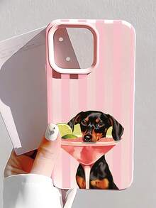 1 chiếc ốp lưng điện thoại mềm dạng lỏng hình chú chó Dachshund dễ thương, tương thích với iPhone 16/16Pro/16Plus/15/15ProMax/15Pro/11/12/13/14ProMax/11Pro/11ProMax/12Pro/12ProMax/13Pro/13ProMax/14Pro/14ProMax, thiết kế cao cấp sáng tạo. - Nhiều màu - Xem 5