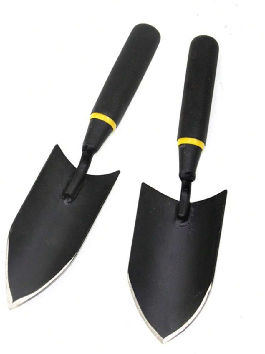 Manganese Steel Garden Trowel, Beachcombing, Planting Flowers Tool, Iron Shovel, Rake, Gardening Essential, Outdoor - All-steel Bladed Hand Shovel - View 1