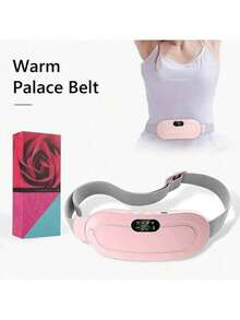 Women's Sunshine Portable Heating Belt - USB Rechargeable, 3-Speed Temperature And 4-Mode Massage, Quick And Warm Abdominal Wrap, Perfect Gift, Warm Palace Belt, Women's Portable Heating Belt, , Menstrual Heating Pad, Back Heating Pad - 粉色 - 查看 9