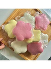 POKOJA LAND 1/3 chiếc bánh mì Lucky Star, đồ chơi bóp siêu mềm, đàn hồi chậm, đồ chơi giảm căng thẳng hình bánh mì nhân tạo, đồ chơi bánh mì mô phỏng thực phẩm đàn hồi chậm, mô hình bánh mềm, đồ chơi thư giãn giảm căng thẳng, đồ chơi quà tặng trong bữa tiệc. - Nhiều màu - Xem 14
