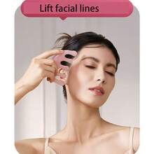 1个树脂按摩梳，头部按摩工具，用于身体放松 - 彩色 - 查看 4