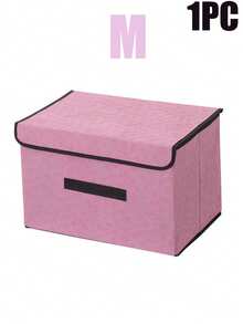 2pcs/1pc Foldable Storage Basket, Underwear, Socks, Clothes Portable Storage Box, Dustproof Moisture-Proof Wardrobe Storage Box, Non-Woven Fabric Storage Basket, Multi-Functional Storage Basket - View 13