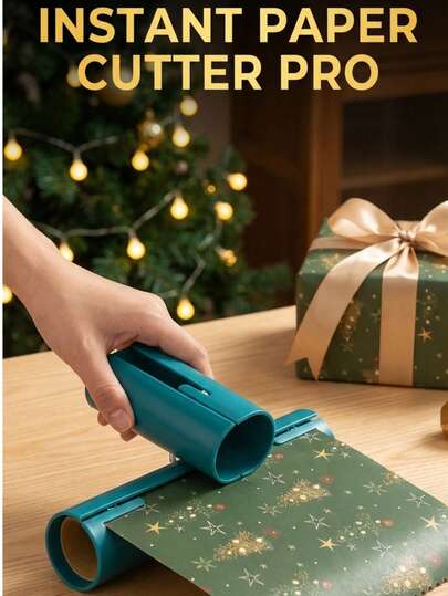 1pc Manual Paper Cutter, Mini Paper Cutter - Pocket Portable Paper Cutter, Mini Packaging Paper Cutter - Plastic Paper Cutter, Suitable For Scrapbooking And Stamp Supplies, Cutter, Portable Paper Cutter For Crafts And Gift Wrapping, Easy To Use Packaging Paper Cutting Tool, No Battery Required. Suitable For Home, Gift Shop, Outdoor, Birthday Gift, Valentine's Day Gift, Christmas Gift, Thanksgiving Gift