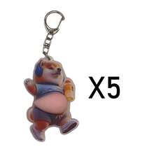 1pc 3D Corgi Keychain, Multifunctional Decorative Hanging Hook, Funny Gag Toy - Baby Blue - View 9