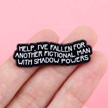 I DON'T NEED YOUR Quotes Enamel Pins Funny Black Phrase Brooch Lapel Pin Badge On Backpack Clothing Accessories Fashion Jewelry Friends Gifts - Black - View 11