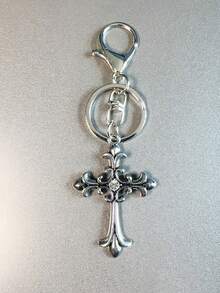 1个十字形钥匙扣，合金材质，表面涂漆，礼品 - 彩色 - 查看 8