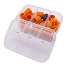 Easy Nail New 30pcs 10mm Nail Sanding Caps With 1pc Bit For Foot File Remover Manicure Pedicure Nail Polishing Burr Home Salon Use, - Multicolor - View 7