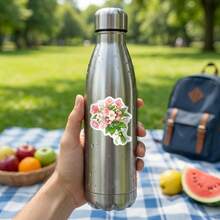 50 miếng dán hình bó hoa dễ thương, decal vinyl hoa trang trí đẹp mắt cho bình nước, máy tính xách tay, sổ tay, album ảnh, ốp điện thoại, sổ kế hoạch, nhãn dán hoa trang trí cho người lớn, thanh thiếu niên, đồ thủ công DIY, gói quà, văn phòng phẩm và trang trí cuộc sống hàng ngày, chống thấm nước và có thể tái sử dụng. - Nhiều màu - Xem 6