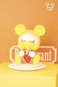 兴吉雄盲盒玩具 | LITTLE HABIT | 盲盒收藏品 | 儿童及成人盲盒玩具套装 - 每盒一个玩偶 - 款式随机发货 - 彩色 - 查看 2