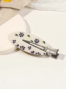 1 pieza Clip retro de cereza dulce sin costuras, Nuevo clip para el cabello con flequillo lateral 2026, Accesorio para el cabello, Pinzas para el cabello, Pasador para el cabello, Barrettes para el cabello, Horquilla - Multicolor - Ver 4