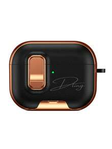 [Tùy chỉnh] Khóa cài tên khắc chữ cá nhân hóa, họa tiết vải thiều, chất liệu giả da, tương thích với 3, 4 Pro và 2. - Nhiều màu - Xem 9