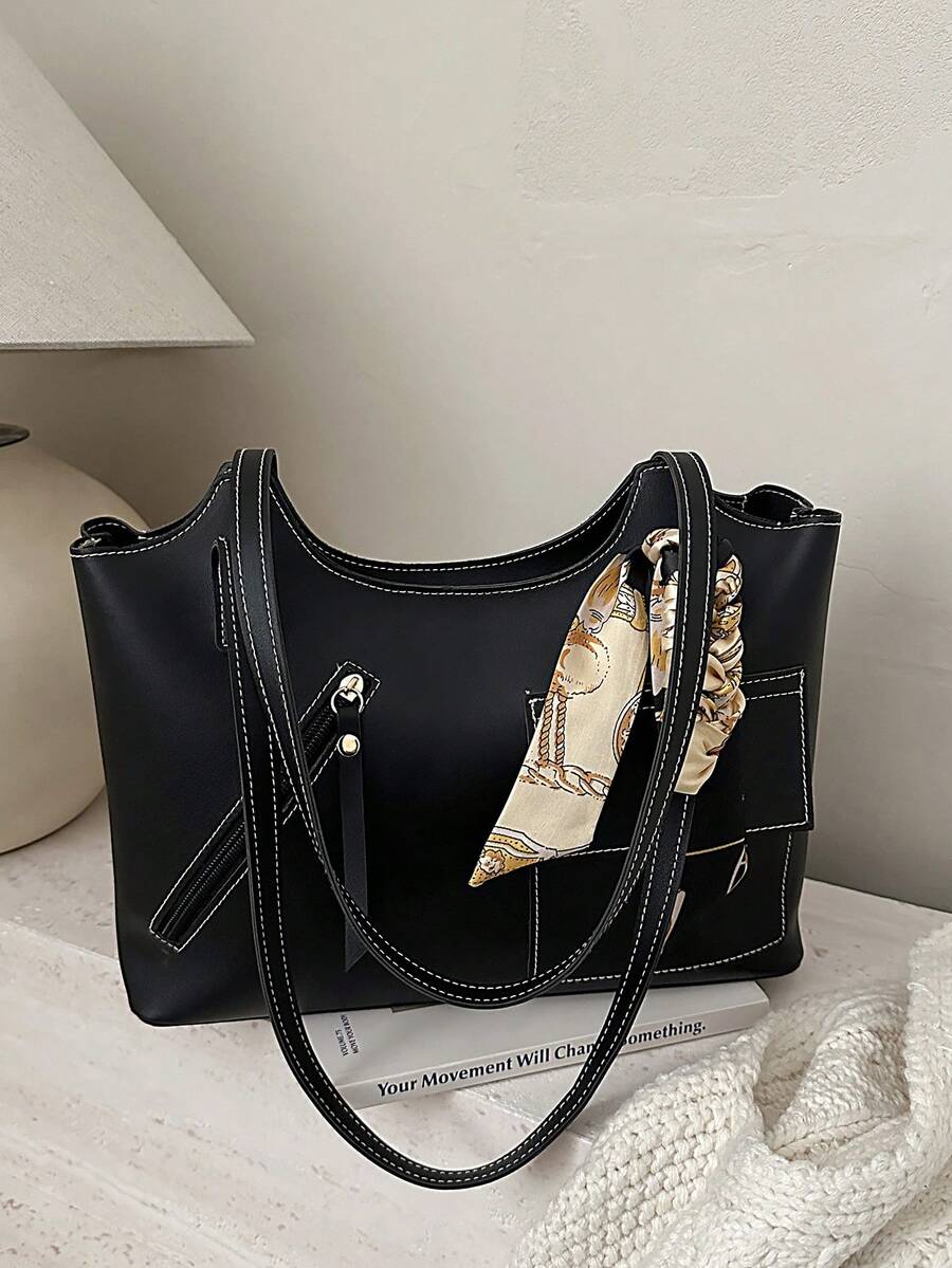 New Arrival Luxury Patterned Versatile Women Shoulder Tote Bag