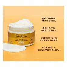Shea Moisture Raw Coconut/mascarilla Intensiva Cabello 340g Tratamiento Hidrata Rizos Manteca Karité - Mascarilla - Ver 5