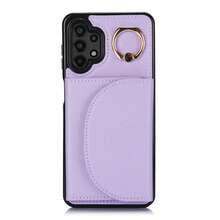 PU 人造皮革手機殼，相容 Galaxy A17 A56 A36 A26 A16 A55 A35 A15 A54 A14 A73 A53 A13 A72 A52 A71 A51 4G 5G，附環形支架，RFID 防盜錢包手機殼，相容 Galaxy S26 S25 Edge S24 S23 S22 S21 FE Plus Ultra，附支架、卡槽卡夾保護殼 - 紫色 - 查看 24