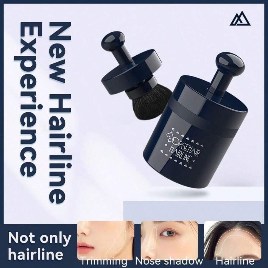 男女通用发际线定型粉，瞬间打造持久自然的发际线造型，有黑色和炭灰色可选。 - 髮際線粉 - 查看 1