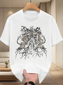 Camisetas masculinas - Branco - Ver 2