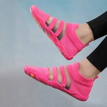 男女通用休闲鞋、健身鞋、泳鞋、沙滩鞋 - 粉色 - 查看 4