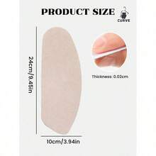 40pcs/Pack Disposable Non-Woven Thigh Chafing Guards, Suitable For Plus Size, Soft & Breathable Anti-Friction Pads, Sweat-Proof Invisible, Suitable For Men & Women, Ultra-Thin Thigh Protector Stickers, Applicable For Outdoor, Travel, Running, Hiking, Fitness And Daily Wear, Lightweight & Comfortable Thigh Chafing Protectors, Skin-Friendly & Easy To Apply, Suitable For Skirts, Shorts And Dresses - Multicolor - View 6