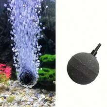 3pcs Aquarium Air Stone Bubble Diffuser (Spherical), Suitable For Fish Tank, Pond & Hydroponics System - Battery-Free Low Maintenance Oxygenator Using Bubble Aeration Technology - 3pc - View 4