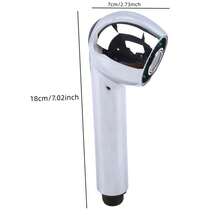 下拉式水槽喷头更换，厨房水槽水龙头喷头，下拉式水龙头喷嘴高流量淋浴喷头配件，适用于个人卫生 - 銀色 - 查看 8