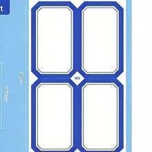 500/100/4pcs No Residue Waterproof Oil-Proof Labels - Suitable For Refrigerator, Freezer, Food Storage Room And Kitchen Organization - Perfect For Food Containers, Jars, Meal Prep, Label Stickers, Food Pantry Labels, Minimalist Design, Oil-Resistant Material, Busy Households, Thank You Stickers, Birthday Stickers, Gift Labels, Label Stickers. - Multicolor - View 14