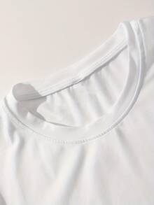 Men's Regular Fit T-Shirt With A Marine Fish Print, An Ideal Garment For Fishing Enthusiasts. This Short-Sleeved, Crew-Neck T-Shirt Is Loose-Fitting, Casual, And Stylish For Summer, Suitable For Various Sports, Outdoor Recreational Activities, Shopping, And Everyday Wear. A Comfortable And Versatile Short-Sleeved T-Shirt For Men. - 白色 - 查看 3
