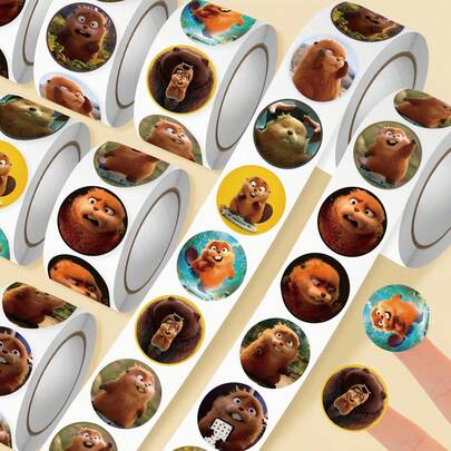500Pcs Hopper Beaver Stickers Graffiti Stickers DIY Laptop Refrigerator Luggage Phone Case Water Cup Decoration Stickers