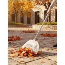 Funda desechable para escoba, funda antipolvo de escoba de un solo uso, funda de limpieza multifuncional para escoba, puede capturar polvo y pelo de mascotas, diseño elástico universal, fácil de poner y quitar, mantiene las manos limpias - A - Ver 8