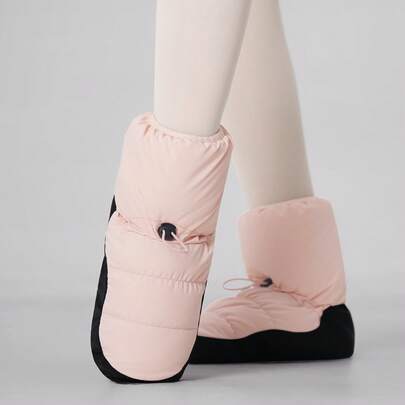 Daydance Women's Winter Warm Ballet Shoes, Women's Dance Shoes, Warm Ballet Boots, Practice