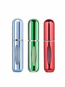 1/4/5/10Pcs 5ml Refillable Perfume Atomizer Bottle, Mini Portable Spray Container For Fragrance Travel Refill, Multicolor Empty Perfume Bottle, Compact Toiletry Accessory For Travel Essentials, Summer Vacation, Weekend Trips And Holiday Gift - Multicolor - View 13