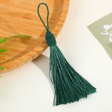 10pcs 13cm Polyester Silk Tassel Mixed Color Bookmarks, Curtain Sewing DIY Handicraft Decorative Hanging Ornaments - Tassels - View 9