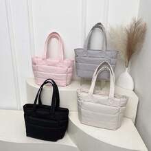 NYXIA Bolsa minimalista e elegante, bolsa tote casual e sofisticada, bolsa de ombro leve e espaçosa para o dia a dia, bolsa para computador, nécessaire para cosméticos, bolsa esportiva para atividades ao ar livre e academia. - Multicolorido - Ver 10