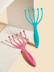 1pc Plastic Five-Claw Ball Massager For Pet Massage & Interaction - Multicolor - View 6