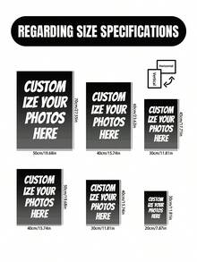 定制照片帆布画——采用个性化图像的定制装裱帆布艺术品，木框帆布画，适合家庭照片，适用于办公室走廊和家庭客厅装饰，一件神秘的艺术品 - 多色04 - 查看 3