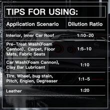 HGKJ APC 多用途汽车清洁喷雾 - 30毫升/100毫升，适用于清洁车辆内外各种表面 - 多色 - 查看 9