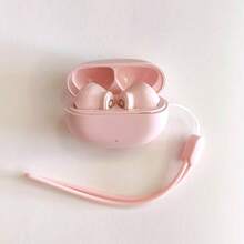 (Silicone Lanyard Included) TWS Bluetooth Earbuds, Lightweight And Portable, Provide HD Audio Quality And Noise Cancellation For Calls. Equipped With Bluetooth 5.4, Available In Fashionable Macaron Colors, Suitable For Women And Children. Compatible With Smartphones, Computers And Other Devices, Long Battery Life. - View 16