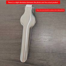 1件秋冬栗子夹，核桃夹开瓶器，核桃削皮器，不锈钢坚果饼干模具，厨房配件 - 彩色 - 查看 8