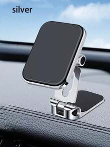 1 Piece Of Super Strong Magnetic Car Phone Holder, Foldable, Rotatable, Multi-Function Mobile Phone Holder, Car Navigation Holder - A - View 12