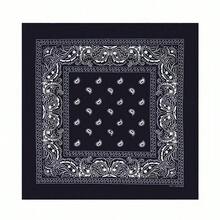 2pcs Hip Hop Accessories Set: Acrylic Multi-Layer Chain + Scarf, Casual Streetwear Hip Hop Style - Multicolor - View 10