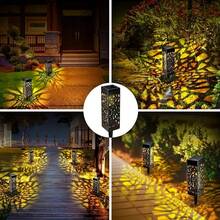 Solar Retro LED Garden Light, Outdoor Landscape Lighting Decorative Light With Light Control Sensor, 500mah,Suitable For Outdoor Lawn Decoration, Garden, Party, Backyard, Stairs, Path Festival Atmosphere. - 10件 - 查看 10
