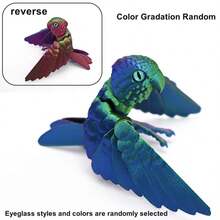 Sản phẩm mới: Tượng chim vẹt in 3D tinh xảo, kết cấu tỉ mỉ, mô phỏng thú cưng sống động như thật, nhẹ, bền, không phai màu, không biến dạng, thích hợp để trang trí bàn làm việc, mô hình thu nhỏ, tiểu cảnh, vật trang trí nhà cửa và quà tặng lý tưởng - Hoàn hảo cho sinh nhật, Giáng sinh, Lễ Phục sinh, Năm mới, Ngày Valentine. - Nhiều màu - Xem 14