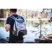 PICNIC TIME  - Mochila Unisex PTX para Adultos - Negro con detalles grises. - Ver 4