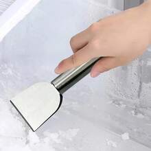 Stainless Steel Scraper Knife, Multi-Functional Scraper Spatula For Tile, Floor, Glass, Fridge Cleaning, Kitchen Cleaning Tool - A - View 9