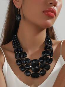 1 Set Bohemian Handmade Jewelry Set - Available In Multiple Colors, Multi-Functional Multi-Layer Design, Suitable For All Seasons, Great For Gifts And Daily Wear - Jewelry Set - View 21