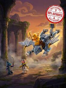 LEGO Bộ đồ chơi rồng NINJAGO Young Dragon Riyu 71810 – Mô hình rồng lắp ráp được, có thể tạo dáng, kèm 3 nhân vật nhỏ, bộ đồ chơi phiêu lưu, quà tặng cho trẻ em từ 6 tuổi trở lên, đang thịnh hành, chủ đề rồng, quà tặng, quà tặng mùa cưới/âm nhạc. - Nhiều màu - Xem 1